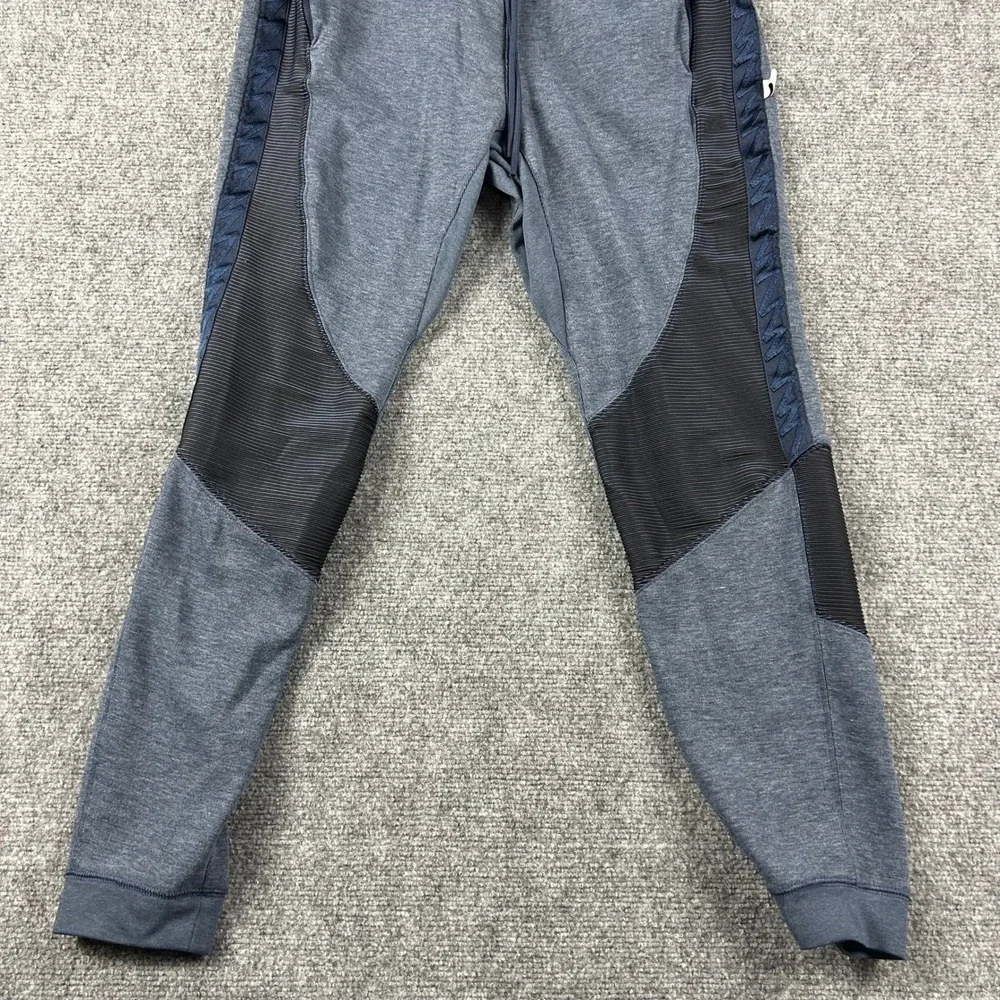 Jordan Sweatpants‎ Mens Small Blue Slim Fit Dri-FIT Joggers Paneled Athletic
